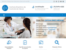 Tablet Screenshot of ibcc.org.br